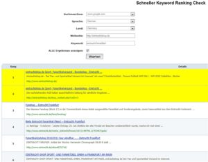 Schnellcheck